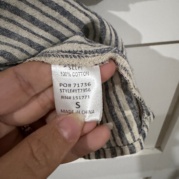 Gilli Women’s classic Striped Blouse size s - Picture 3 of 6